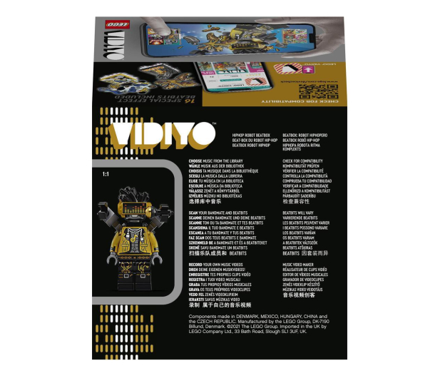 LEGO VIDIYO 43107 HipHop Robot BeatBox - 1015696 - zdjęcie 8
